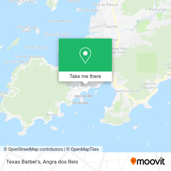 Texas Barber's map