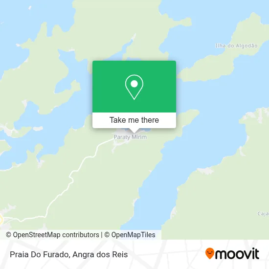 Praia Do Furado map