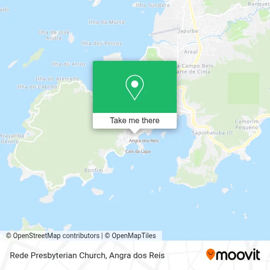 Rede Presbyterian Church map