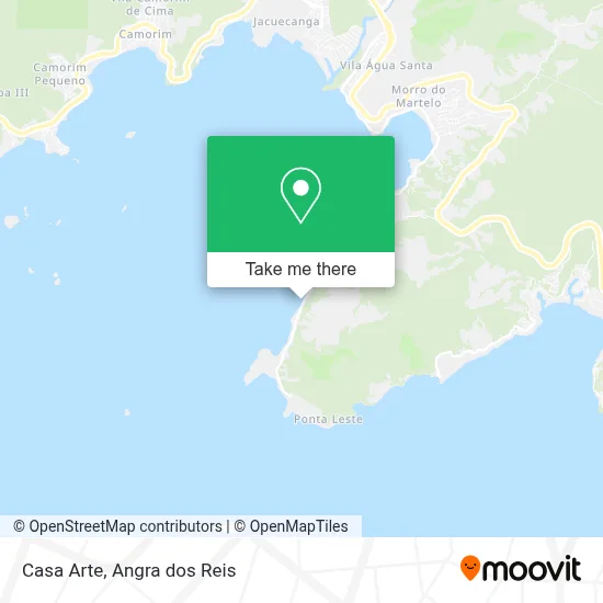 Casa Arte map