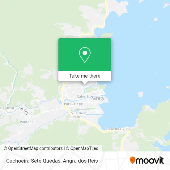 Cachoeira Sete Quedas map