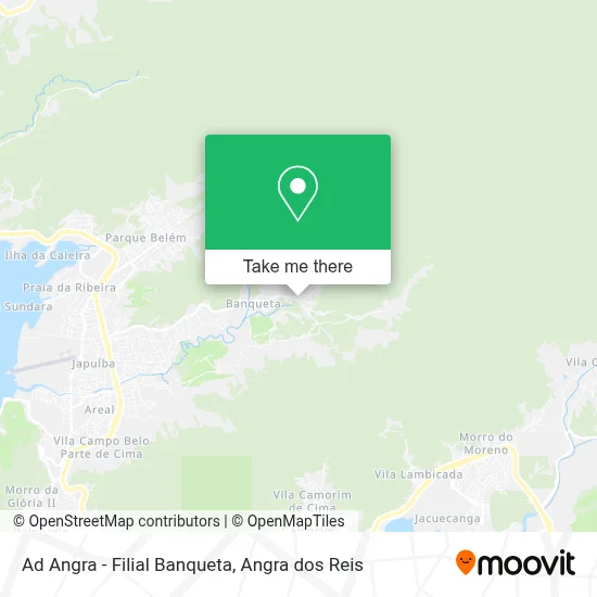 Ad Angra - Filial Banqueta map