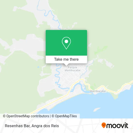 Resenhas Bar map