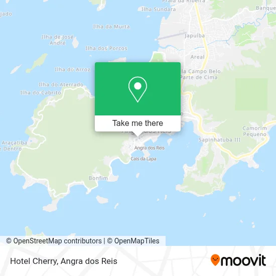 Hotel Cherry map