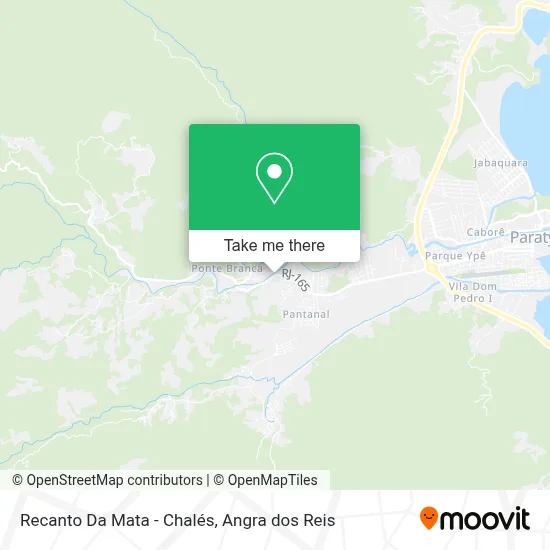 Recanto Da Mata - Chalés map
