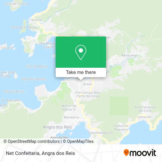 Net Confeitaria map