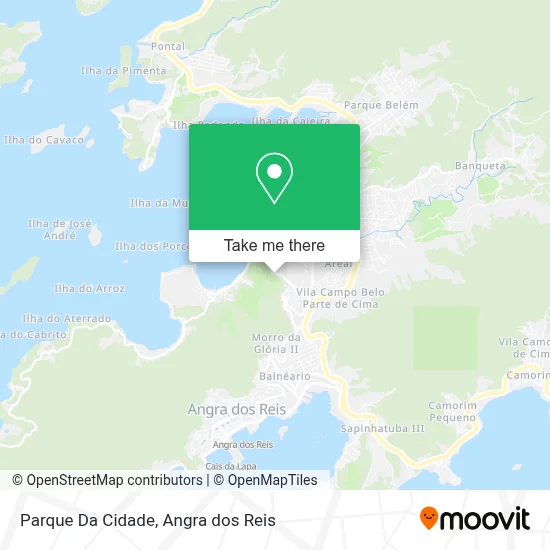 Parque Da Cidade map