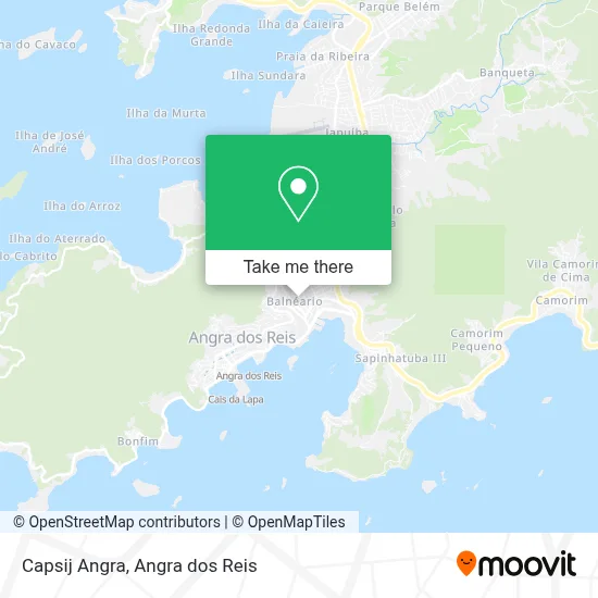 Capsij Angra map