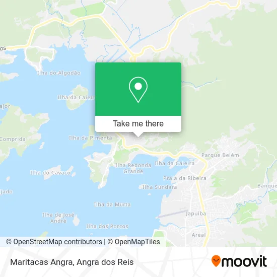 Maritacas Angra map