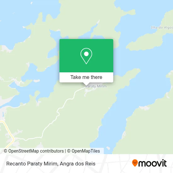 Recanto Paraty Mirim map