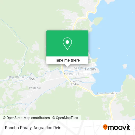 Rancho Paraty map