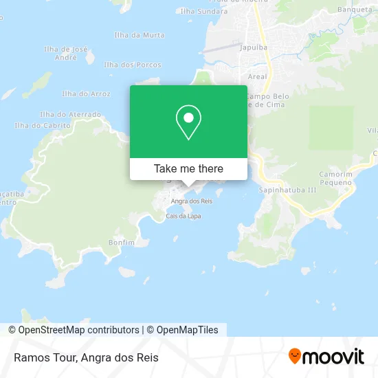 Ramos Tour map