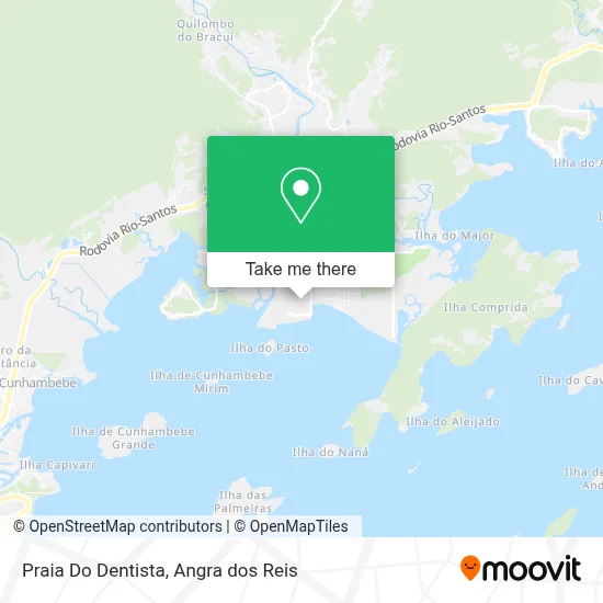 Praia Do Dentista map