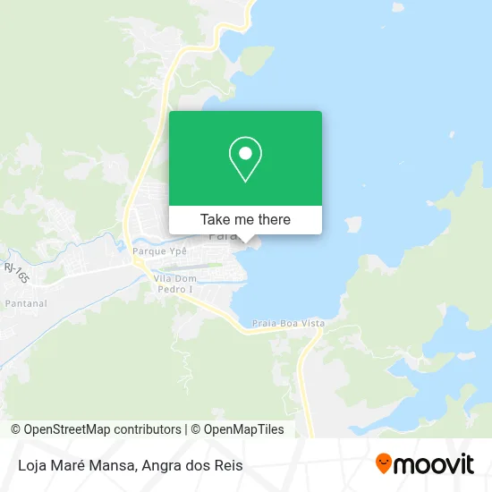 Loja Maré Mansa map