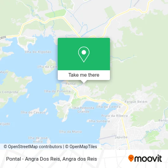 Pontal - Angra Dos Reis map