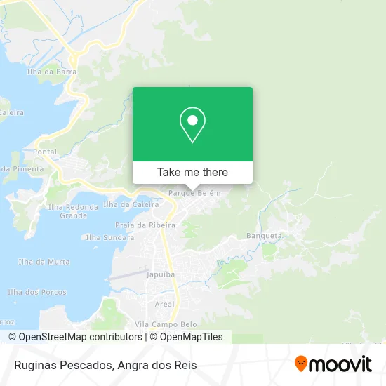 Ruginas Pescados map