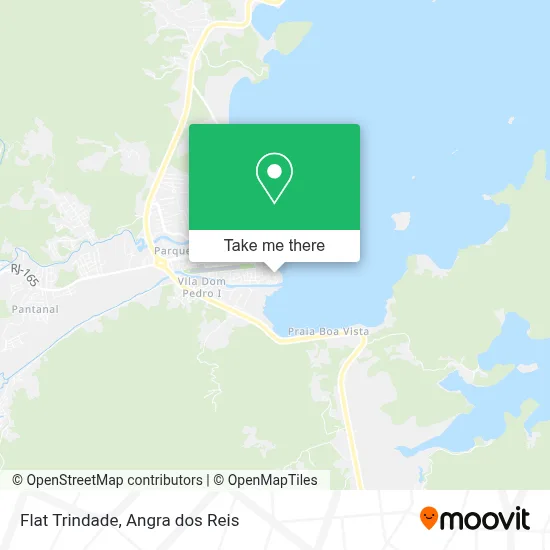Flat Trindade map