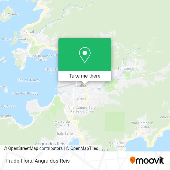 Frade Flora map