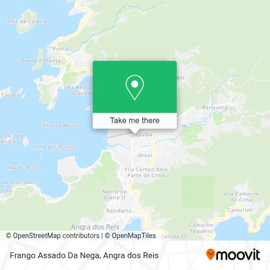 Frango Assado Da Nega map