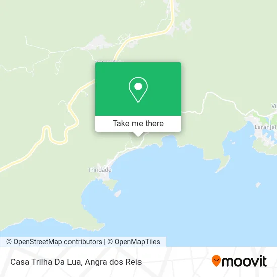 Casa Trilha Da Lua map