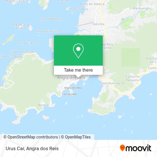 Urus Car map