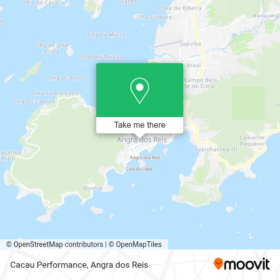 Cacau Performance map