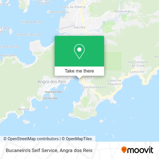 Bucaneiro's Self Service map