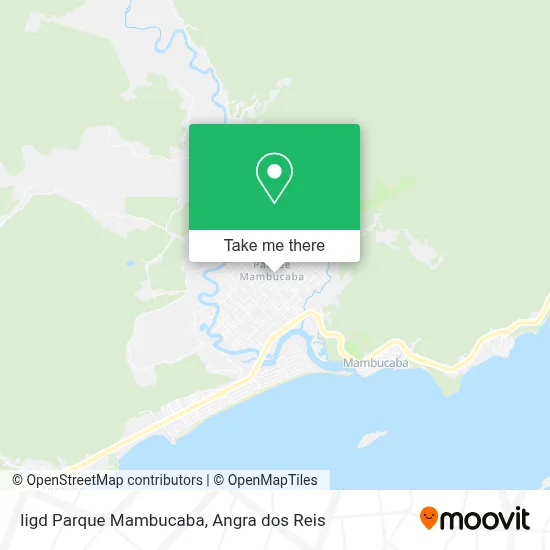 Iigd Parque Mambucaba map