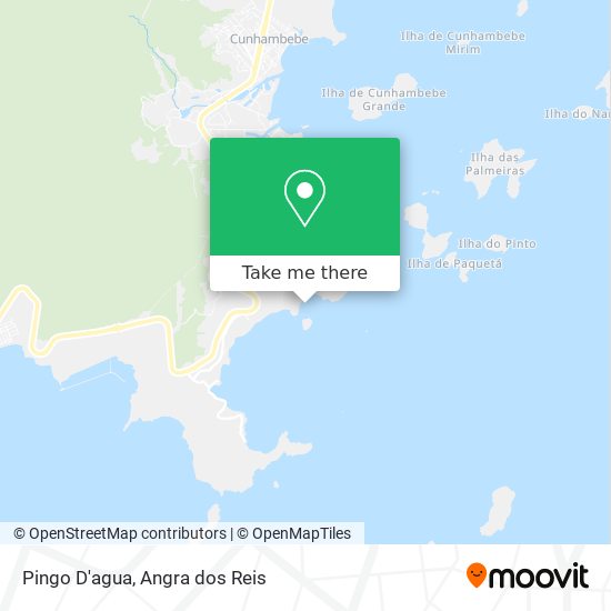 Pingo D'agua map