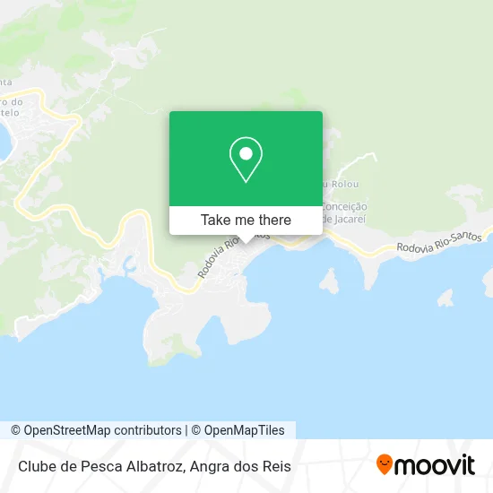 Clube de Pesca Albatroz map