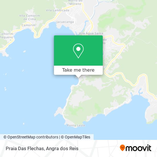 Praia Das Flechas map