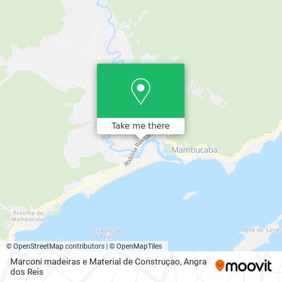 Marconi madeiras e Material de Construçao map