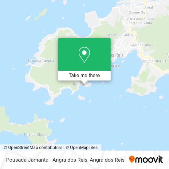 Pousada Jamanta - Angra dos Reis map
