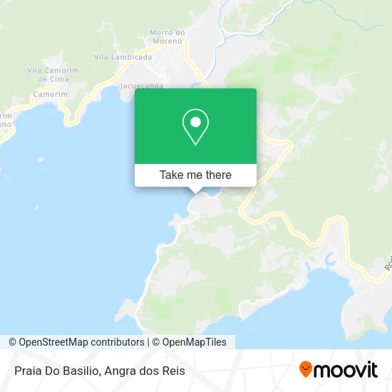 Praia Do Basilio map