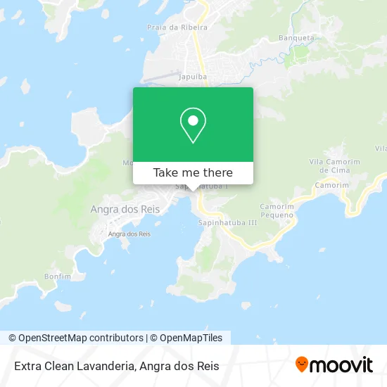 Extra Clean Lavanderia map
