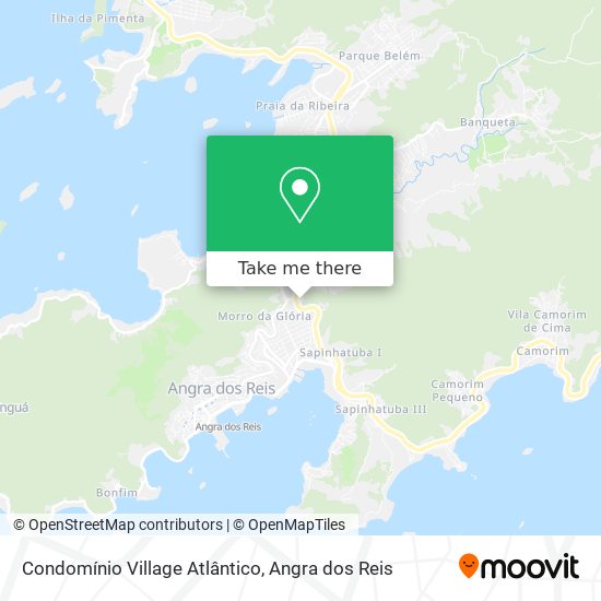 Mapa Condomínio Village Atlântico