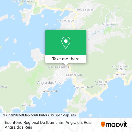 Mapa Escritório Regional Do Ibama Em Angra dis Reis