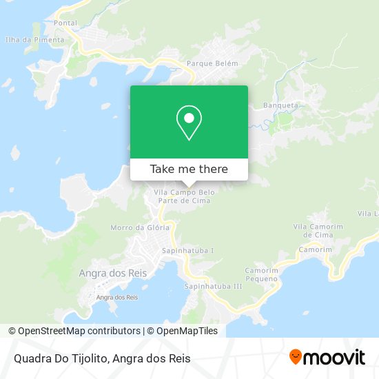 Quadra Do Tijolito map