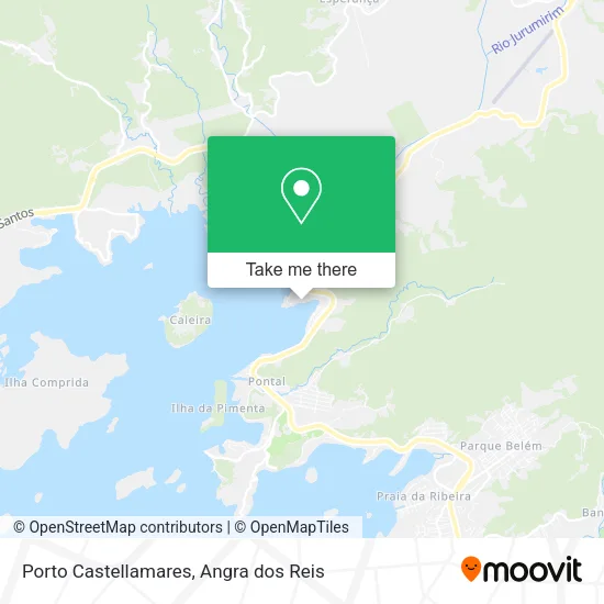 Porto Castellamares map