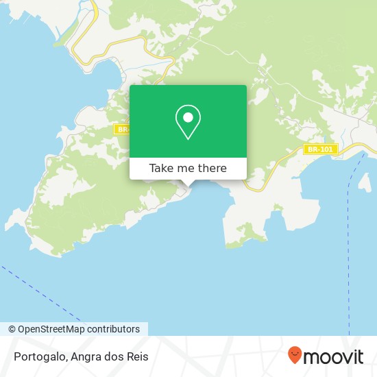 Portogalo map