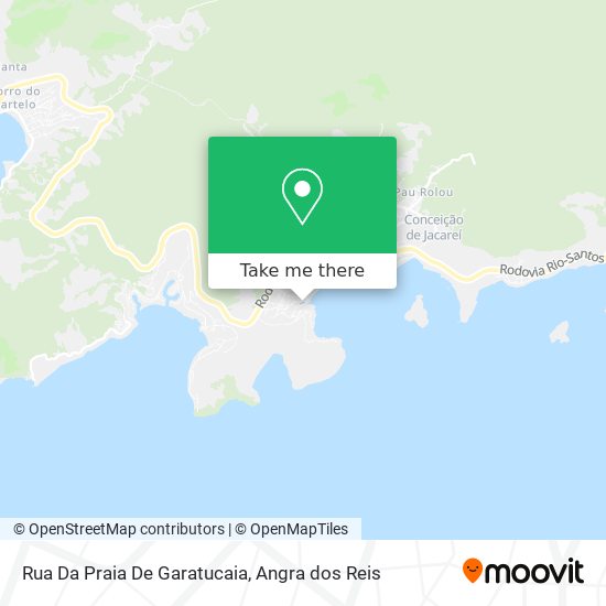 Rua Da Praia De Garatucaia map