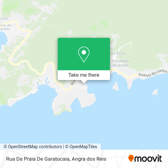 Rua Da Praia De Garatucaia map