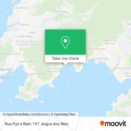 Rua Paz e Bem 197 map