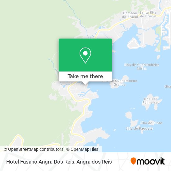 Hotel Fasano Angra Dos Reis map