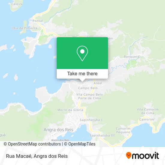 Rua Macaé map