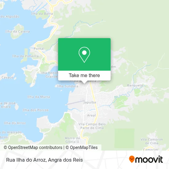 Rua Ilha do Arroz map