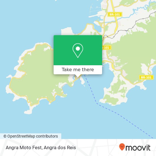 Angra Moto Fest map