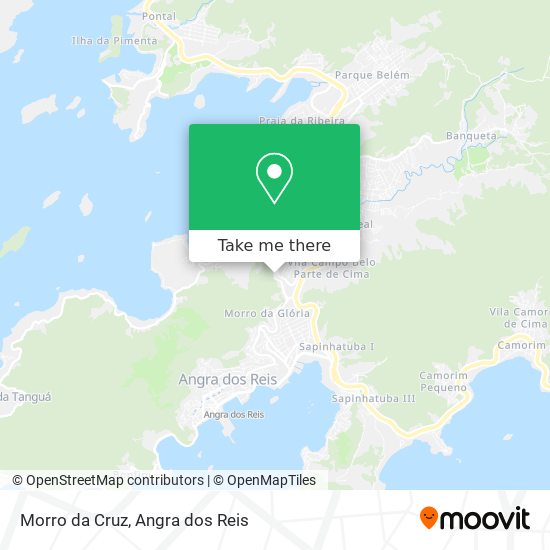 Morro da Cruz map