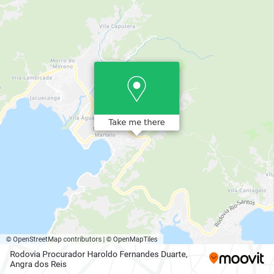 Rodovia Procurador Haroldo Fernandes Duarte map