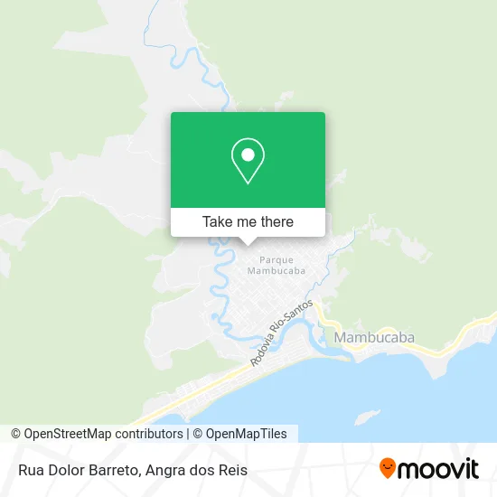 Rua Dolor Barreto map
